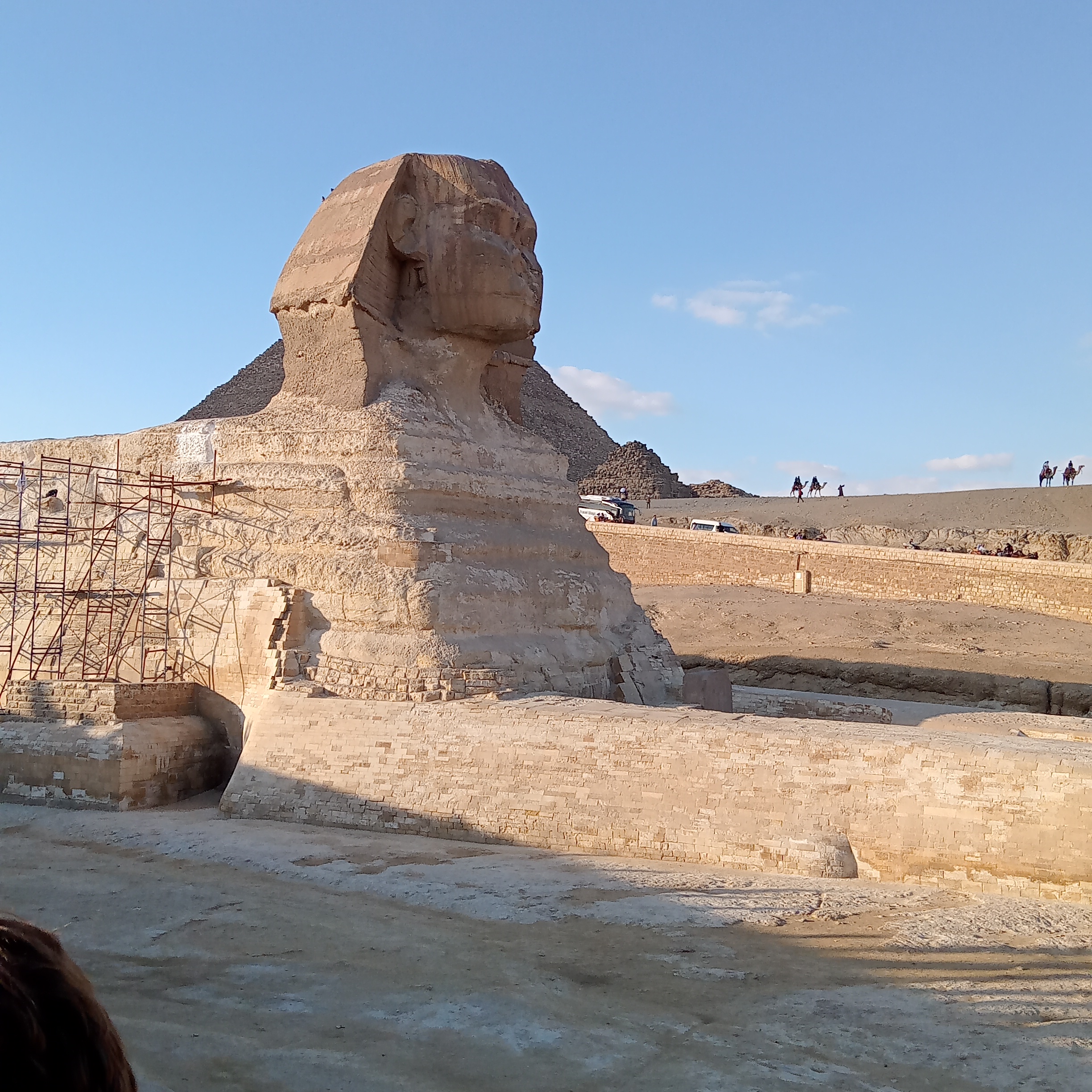 sphinx is the bodygard of the area